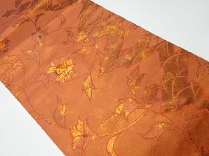 リサイクル　宝相唐草模様織り出し名古屋帯